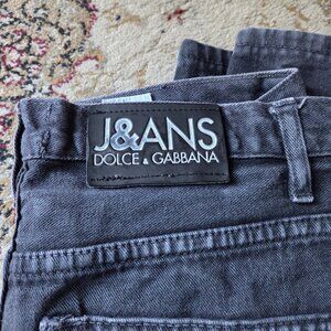 Dolce & Gabbana Gray Men’s Relaxed Jeans